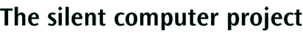 The silent computer project